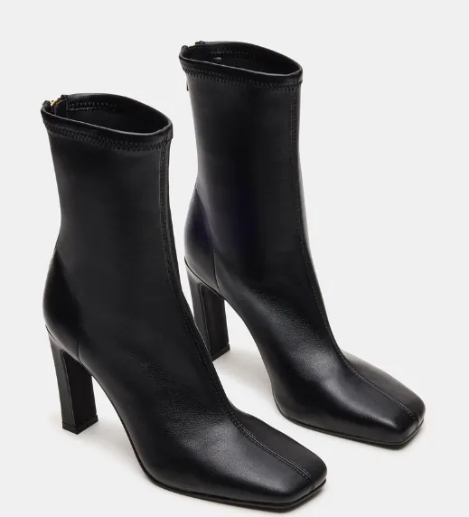 Black Platform Ankle Boots